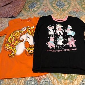 Holiday long sleeve tee